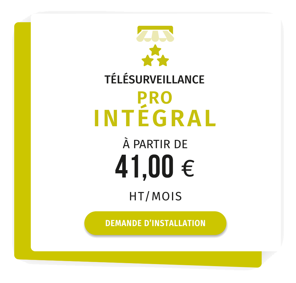 Offre télésurveillance professionnels