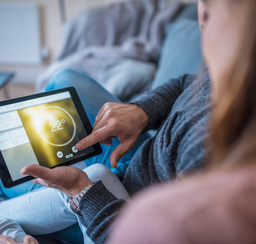 Relevé de température télésurveillance